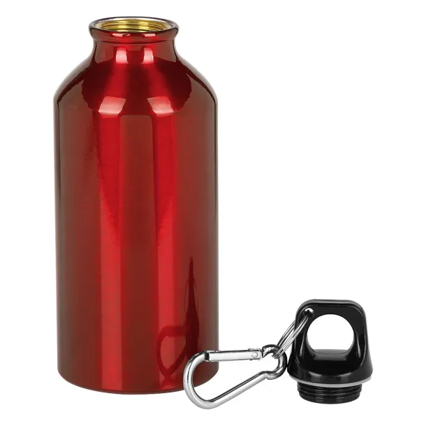 CAMPUS aluminijska sportska boca, 400 ml Crvena