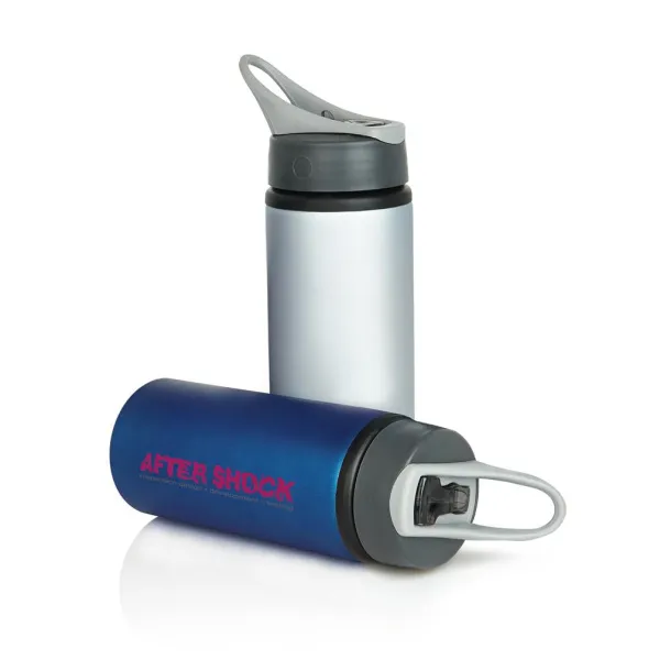  Aluminium sport bottle - XD Collection Blue Grey