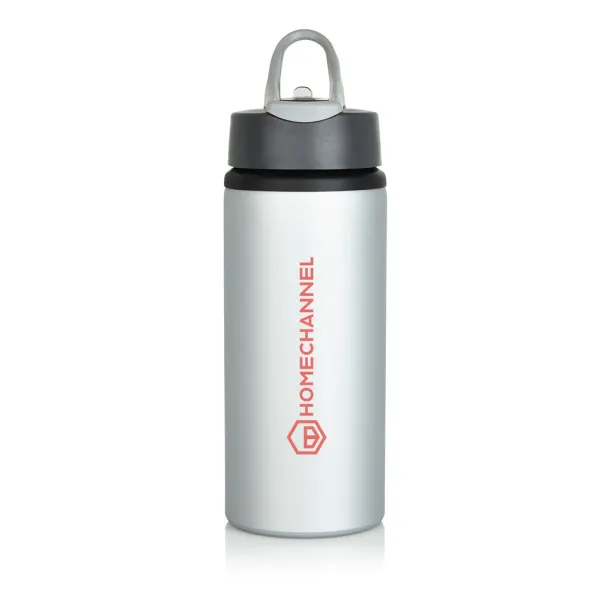  Aluminium sport bottle - XD Collection Grey Grey