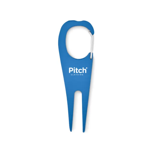 MULLIGAN Aluminium golf divot tool Royal blue