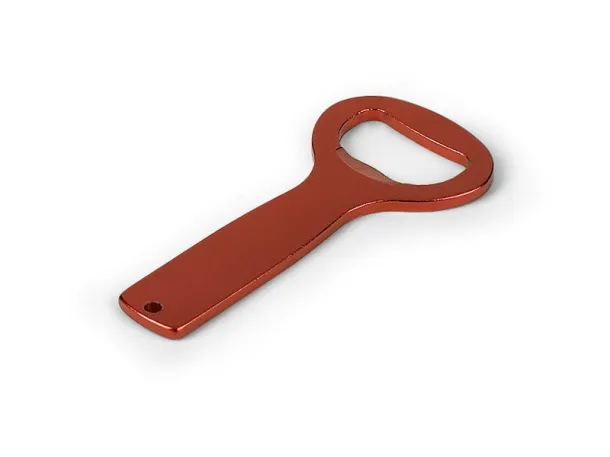 HOMER Aluminium bottle opener Red