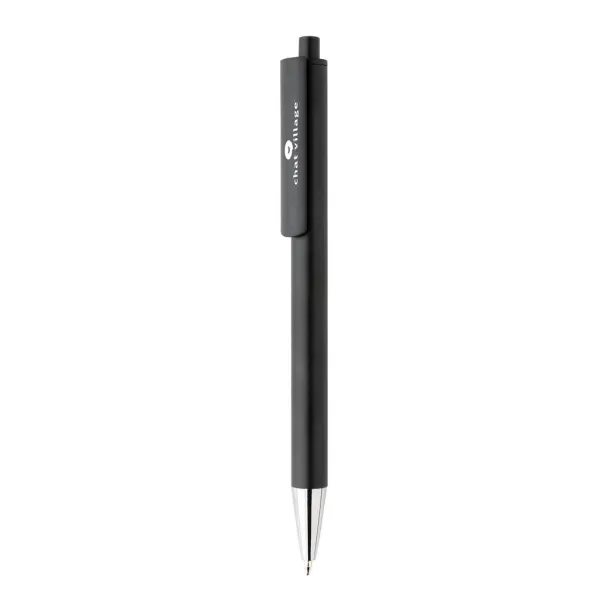  Amisk RCS certified recycled aluminum pen - XD Collection Black 