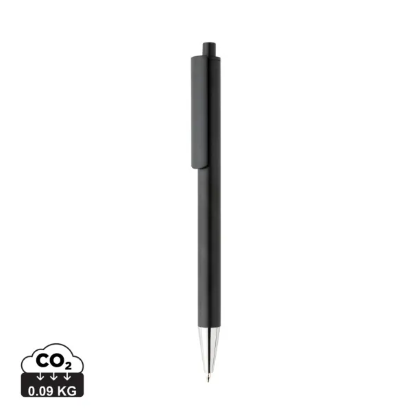  Amisk RCS certified recycled aluminum pen - XD Collection Black 