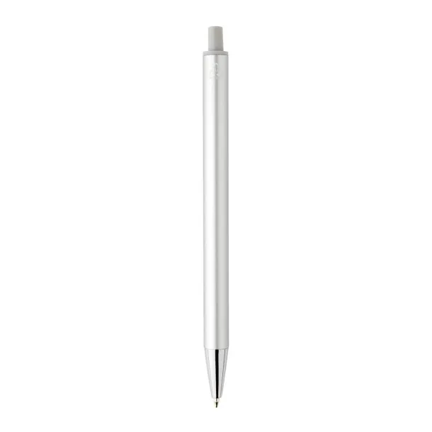  Amisk RCS certified recycled aluminum pen - XD Collection Silver Grey