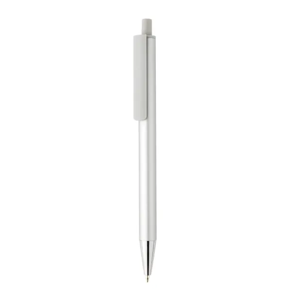  Amisk RCS certified recycled aluminum pen - XD Collection Silver Grey