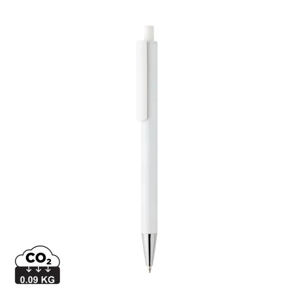  Amisk RCS certified recycled aluminum pen - XD Collection White 