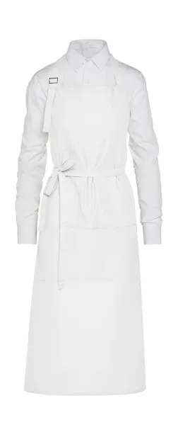  AMSTERDAM Recycled Bib Apron with Pocket - SG Accessories - BISTRO Bijela