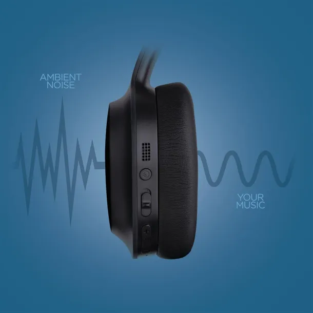 Urban Vitamin Freemond wireless ANC headphone - Urban Vitamin Black