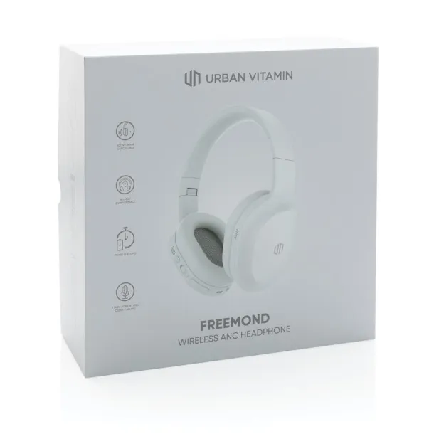 Urban Vitamin Freemond wireless ANC headphone - Urban Vitamin White 