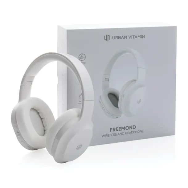 Urban Vitamin Freemond wireless ANC headphone - Urban Vitamin White 