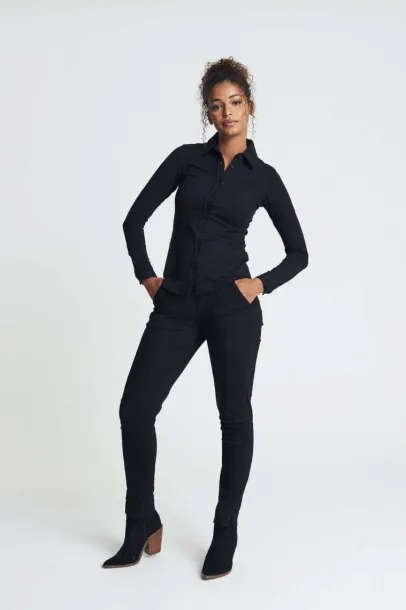  ANNA KNITTED SHIRT - So Denim Plava