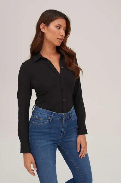  ANNA KNITTED SHIRT - So Denim Plava