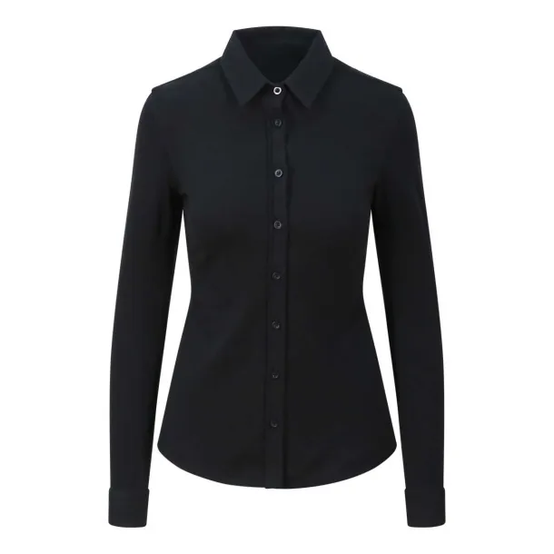  ANNA KNITTED SHIRT - So Denim Black