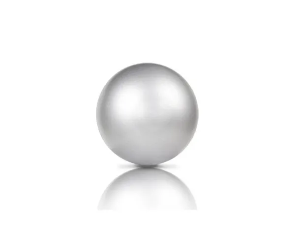 CALM antistress PU foam ball Silver