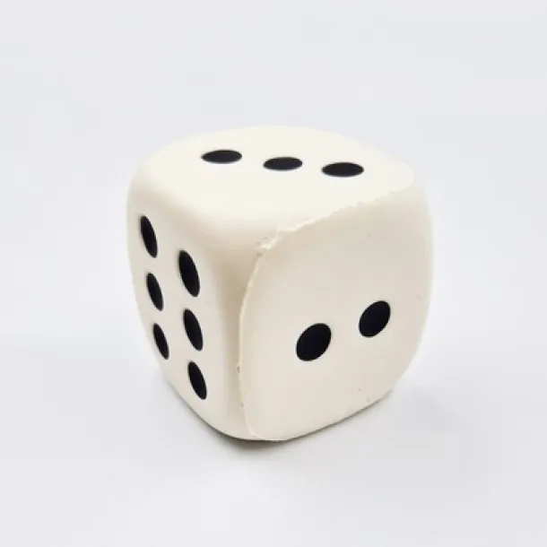  Anti stress "dice" white