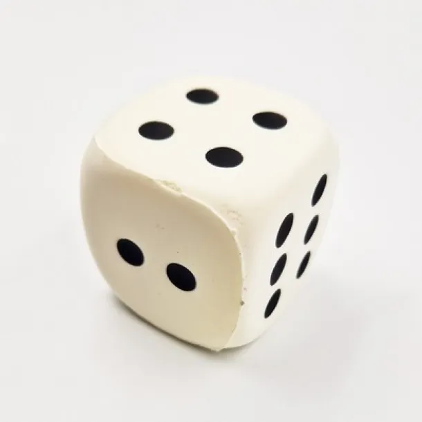  Anti stress "dice" white