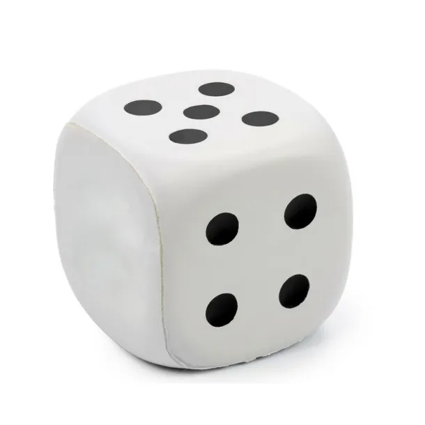  Anti stress "dice" white