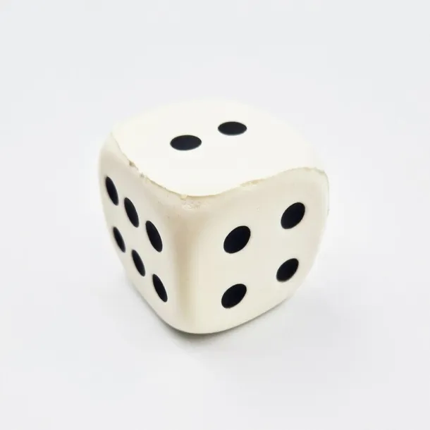  Anti stress "dice" white