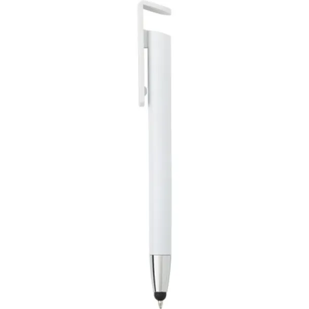  Ball pen, touch pen, phone stand white