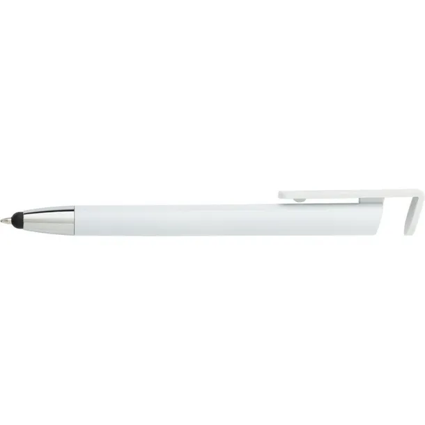  Ball pen, touch pen, phone stand white