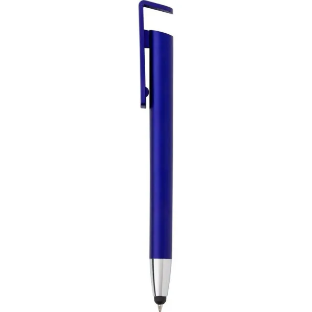  Ball pen, touch pen, phone stand navy blue