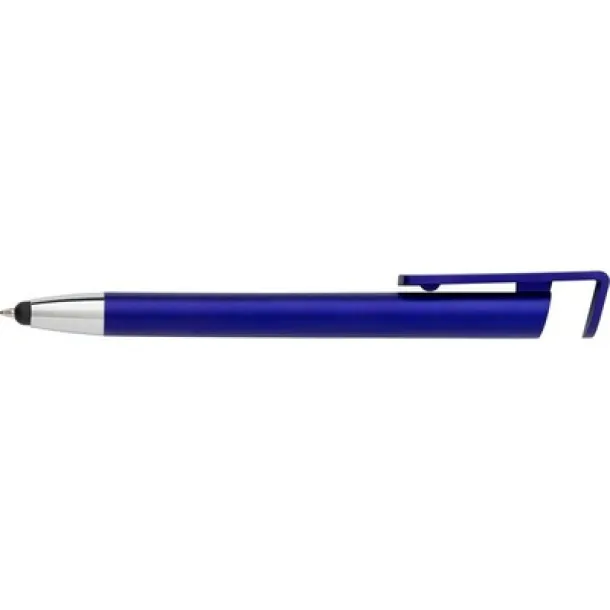  Ball pen, touch pen, phone stand navy blue