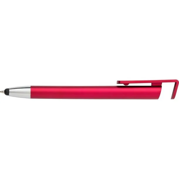  Ball pen, touch pen, phone stand red