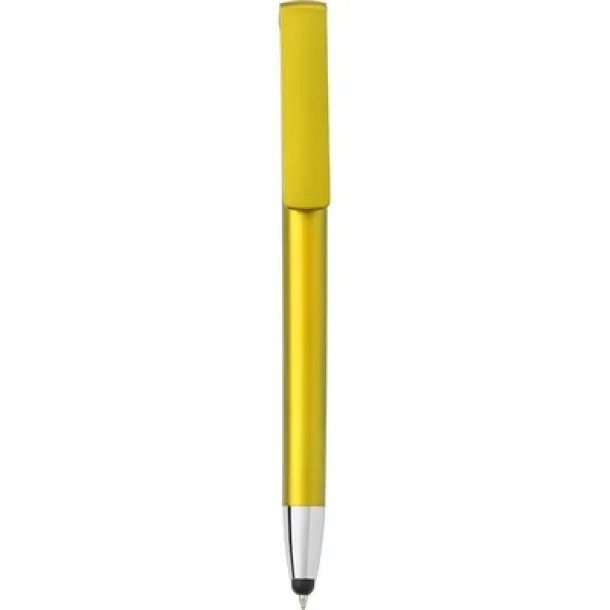  Ball pen, touch pen, phone stand yellow