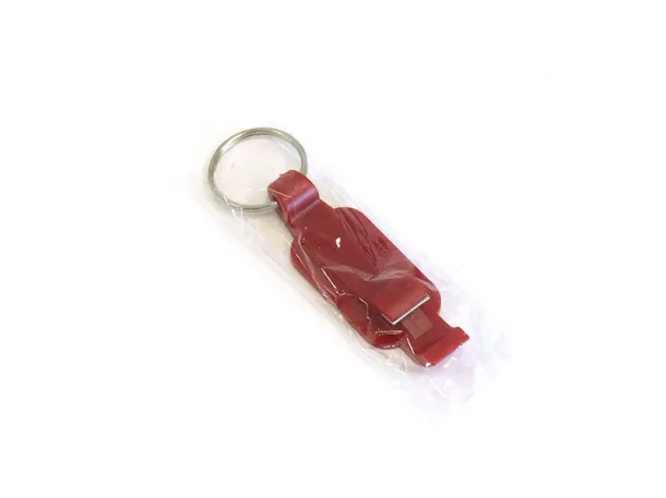 CLIPER keyholder with bottle opener Red