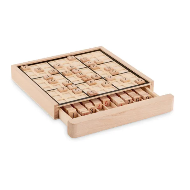 SUDOKU Wooden sudoku board game Wood