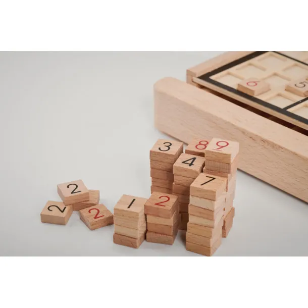 SUDOKU Wooden sudoku board game Wood