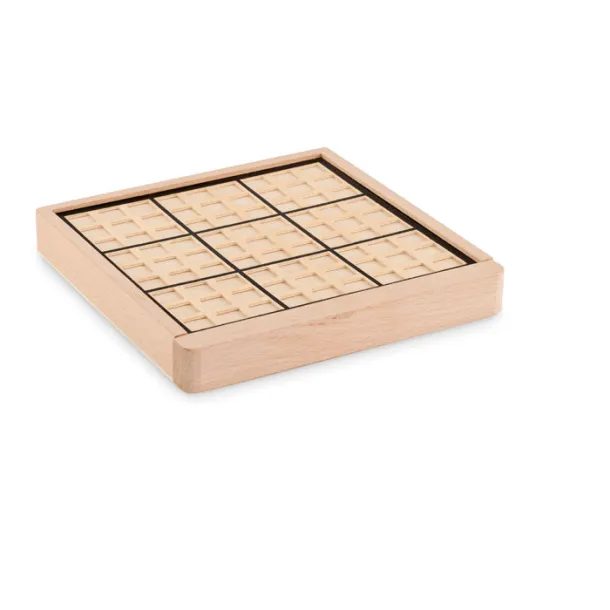 SUDOKU Wooden sudoku board game Wood