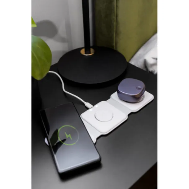 Bertie Foldable wireless charger 15W white