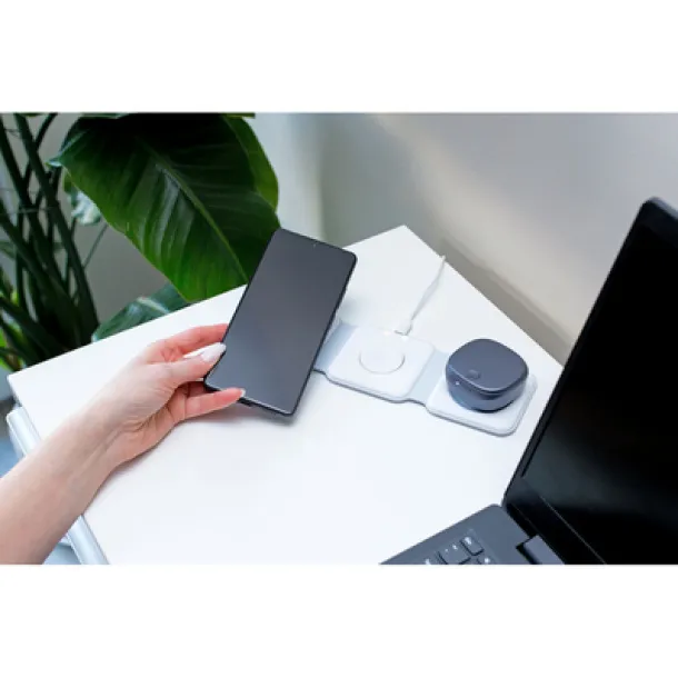 Bertie Foldable wireless charger 15W Bijela
