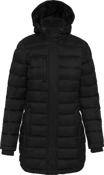  LADIES' LIGHTWEIGHT HOODED PADDED PARKA - Kariban Black