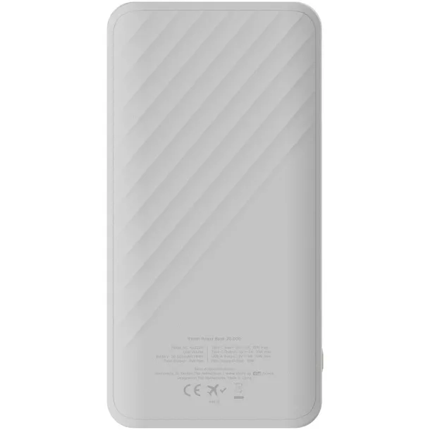 Xtorm XG220 Go2 15W prijenosna baterija s brzim punjenjem, 20.000 mAh - Xtorm Bijela
