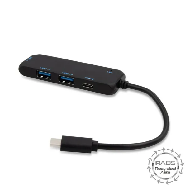 Gerard RABS USB and USB type C hub black