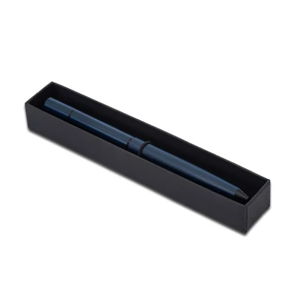 DUET 2in1 pen long-life pencil in a box black Dark Blue