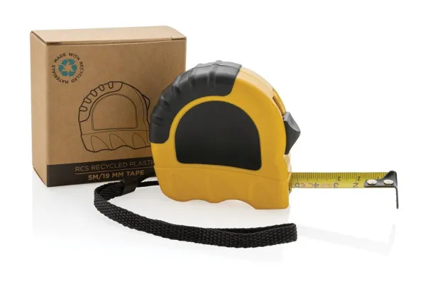  RCS recycled plastic 5M/19 mm tape - XD Collection Žuta Black