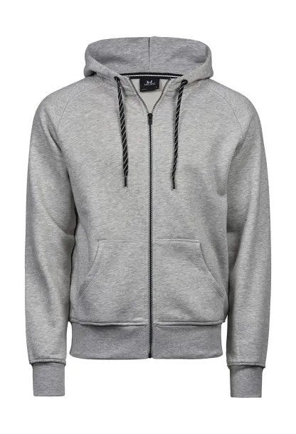  Hoodie s patentnim zatavaračem - Tee Jays Heather Grey