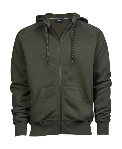  Hoodie s patentnim zatavaračem - Tee Jays Deep Green