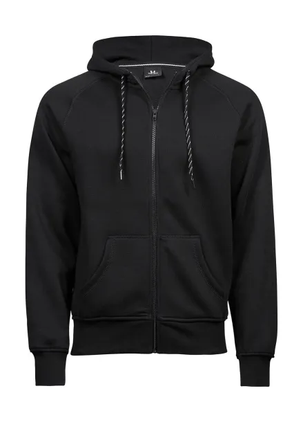  Hoodie s patentnim zatavaračem, 310 g/m² - Tee Jays Crna