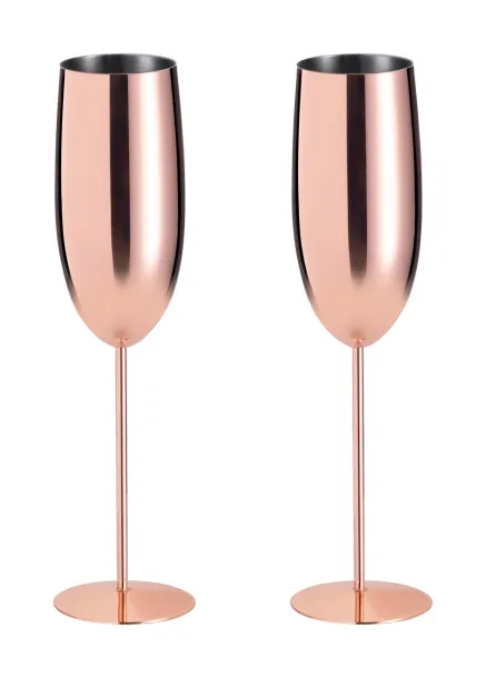 Gagax champagne glass set Natural