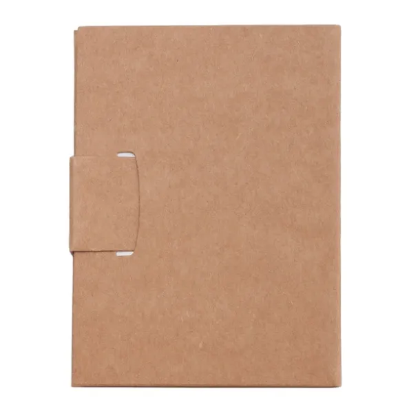 ECO BOOK notebook 80x110 / 100 clean pages and ballpoint pen Beige