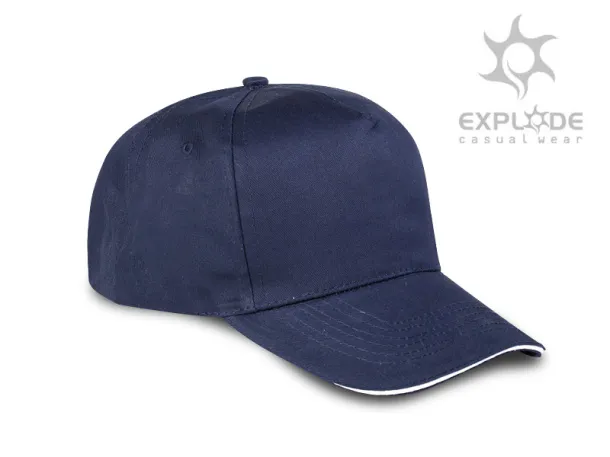 BASEBALL cap with sandwich - EXPLODE Blue