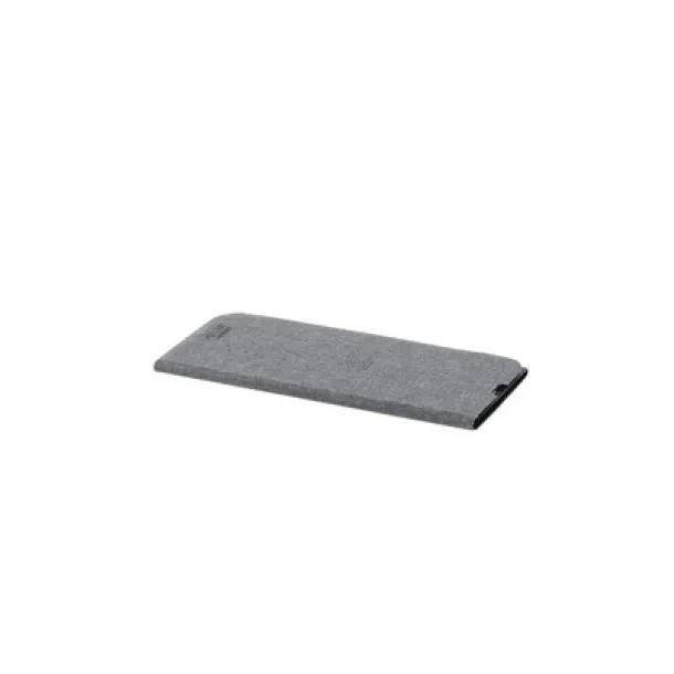  RPET mouse pad, wireless charger 10W graphite