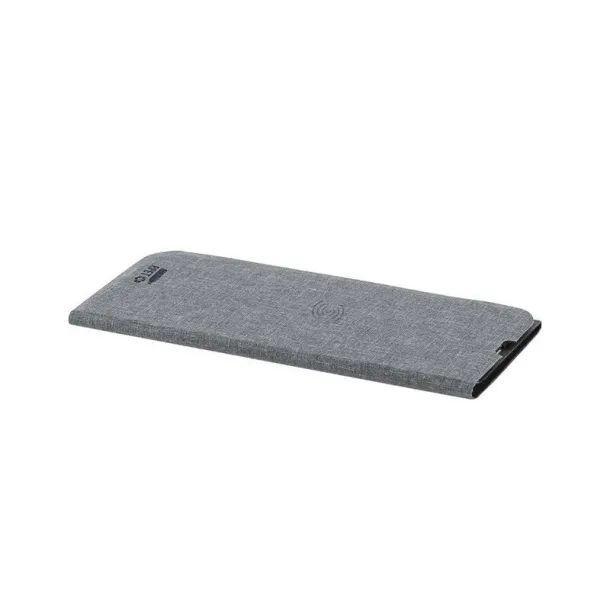  RPET mouse pad, wireless charger 10W graphite