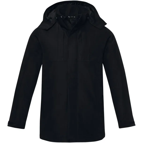 Hardy men's insulated parka - Elevate Life Solid black