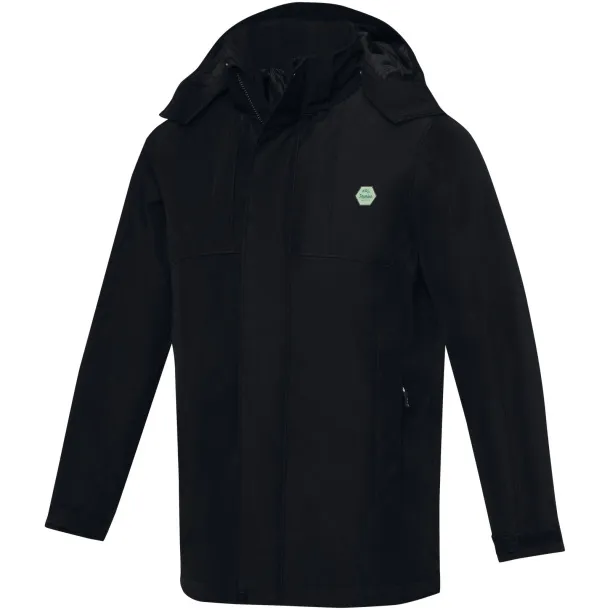 Hardy men's insulated parka - Elevate Life Solid black