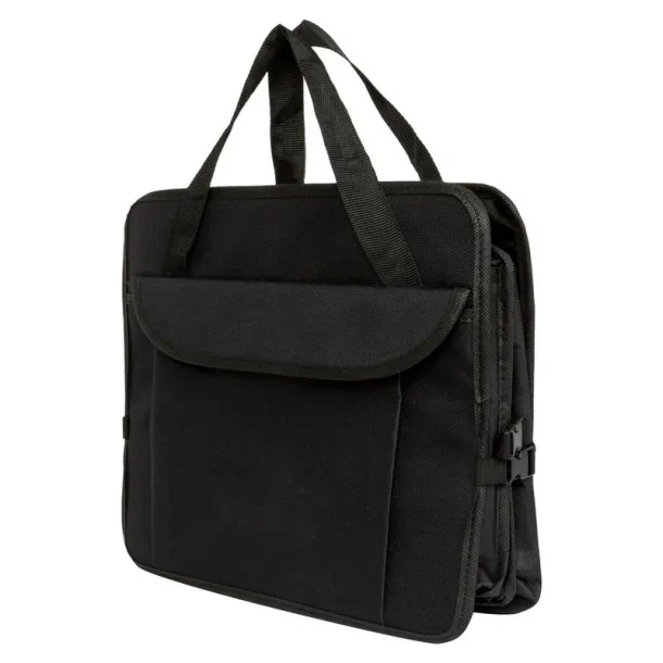  Foldable car organizer with cooler compartment Crna